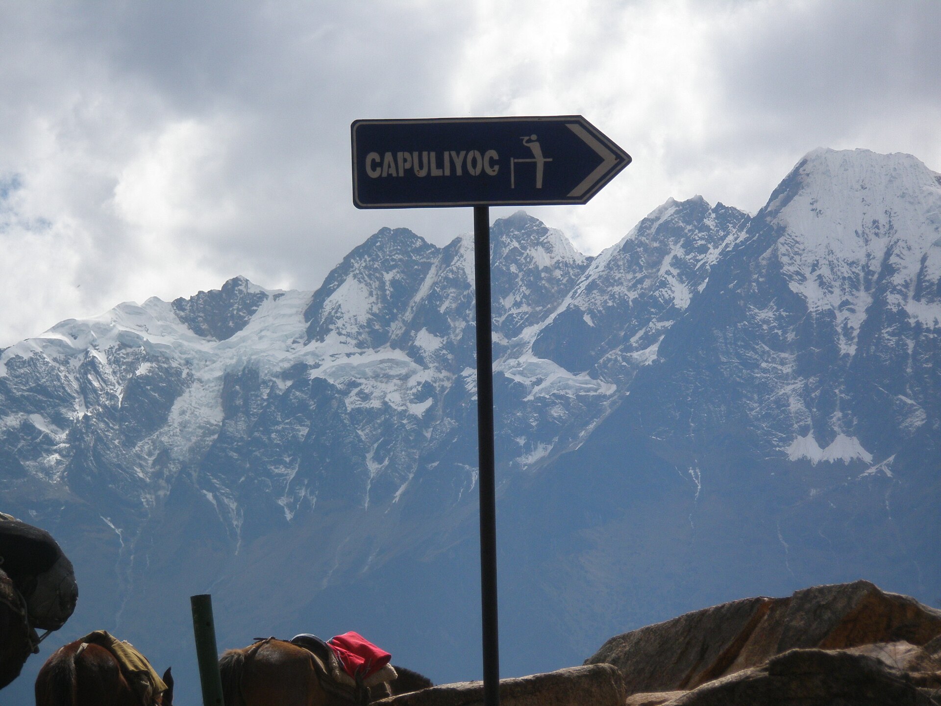 Choquequirao Inca ruins in the Peruvian Andes