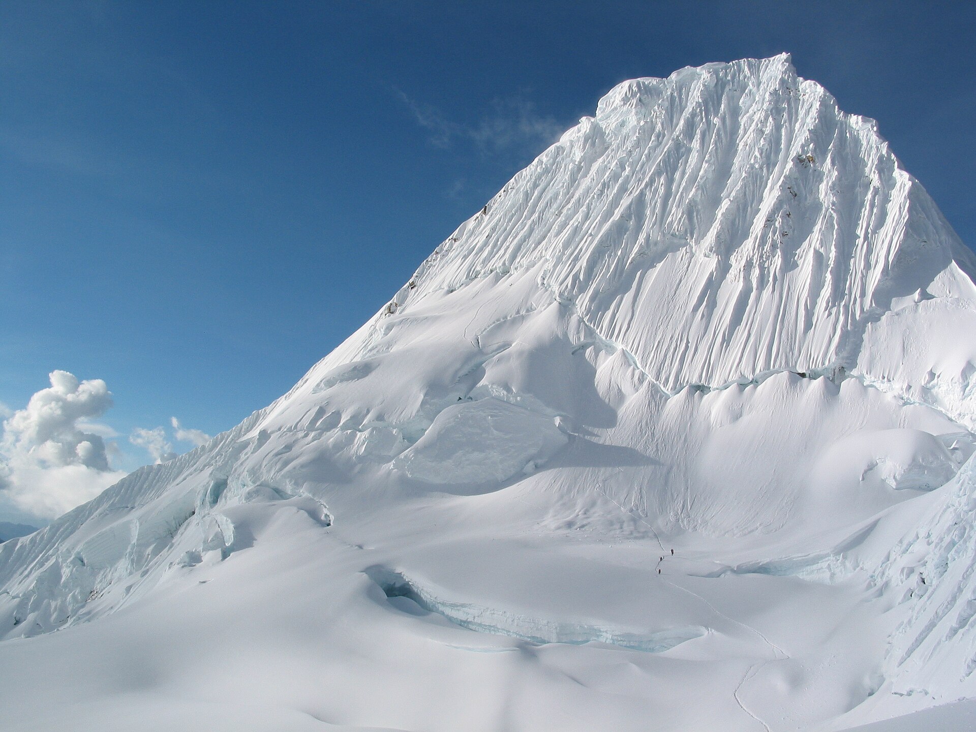 The Santa Cruz valley in Peru's Cordillera Blanca