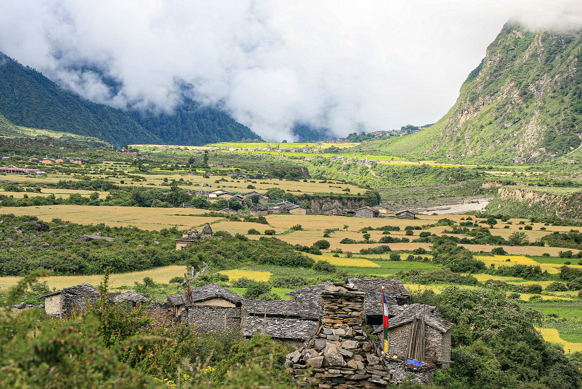 Tsum Valley's Tibetan-influenced villages and monasteries